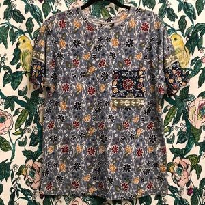 Vintage 90’s Swat Floral Graphic T Shirt